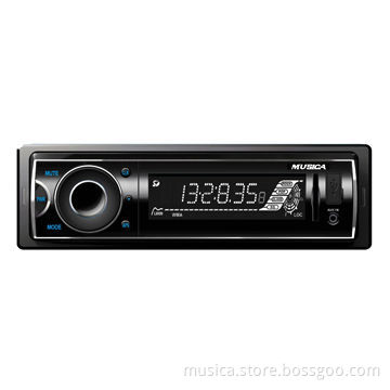 Car deckless MP3 player with USB/SD/FM radio/AM remote large LCD screen